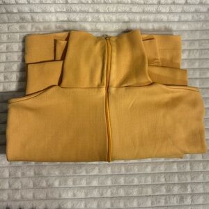 Aspen Skiwear Mustard Yellow Zip-Up Jacket